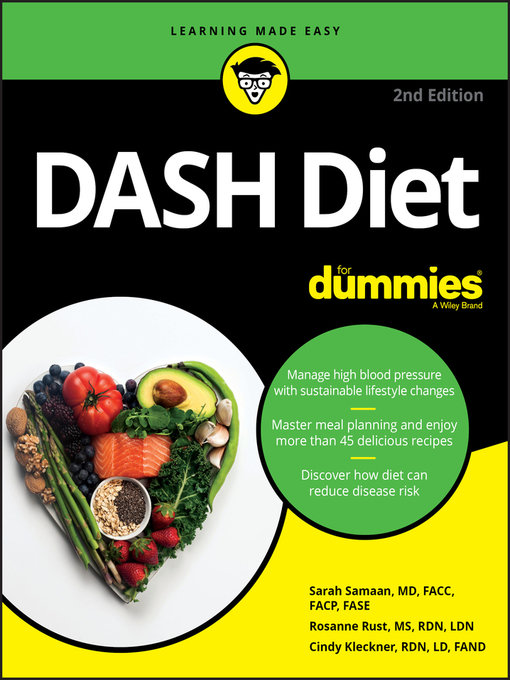 Cover image for DASH Diet For Dummies